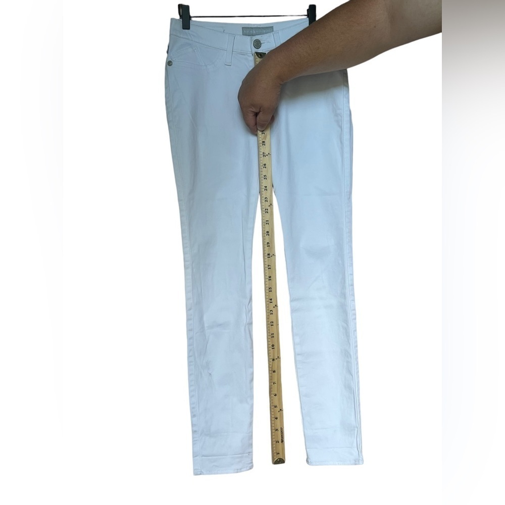 Rock & Republic women’s white skinny high rise Kendall jeans size 6 - Picture 3 of 8